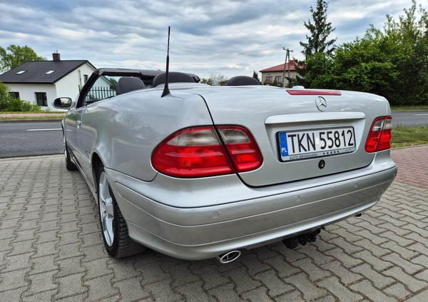 Mercedes-Benz CLK cena 21900 przebieg: 215283, rok produkcji 2002 z Końskie małe 254